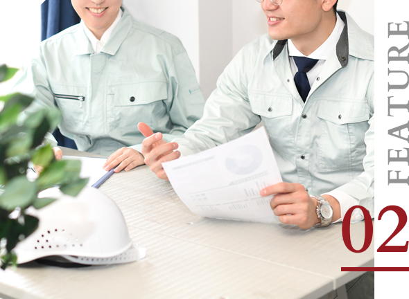 現場間の迅速な移動と柔軟な対応イメージ