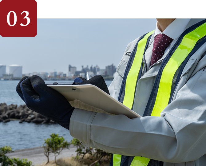 業界トップクラスの安全基準イメージ